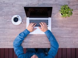 widok strony internetowej